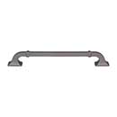 Top Knobs [TK3314AG] Die Cast Zinc Cabinet Pull Handle - Califon Series - Oversized - Ash Gray Finish - 7 9/16" C/C - 8 15/16" L
