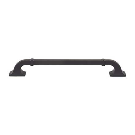 Top Knobs [TK3314BLK] Die Cast Zinc Cabinet Pull Handle - Califon Series - Oversized - Flat Black Finish - 7 9/16" C/C - 8 15/16" L