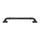 Top Knobs [TK3314BLK] Die Cast Zinc Cabinet Pull Handle - Califon Series - Oversized - Flat Black Finish - 7 9/16" C/C - 8 15/16" L