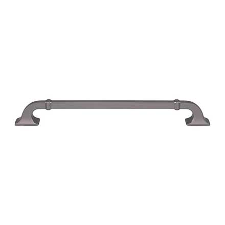 Top Knobs [TK3315AG] Die Cast Zinc Cabinet Pull Handle - Califon Series - Oversized - Ash Gray Finish - 8 13/16" C/C - 10 3/16" L