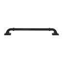 Top Knobs [TK3315BLK] Die Cast Zinc Cabinet Pull Handle - Califon Series - Oversized - Flat Black Finish - 8 13/16" C/C - 10 3/16" L