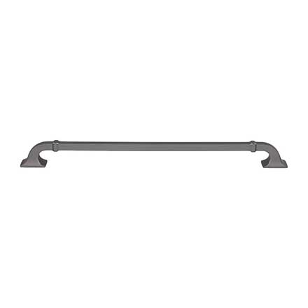 Top Knobs [TK3316AG] Die Cast Zinc Cabinet Pull Handle - Califon Series - Oversized - Ash Gray Finish - 12" C/C - 13 3/8" L