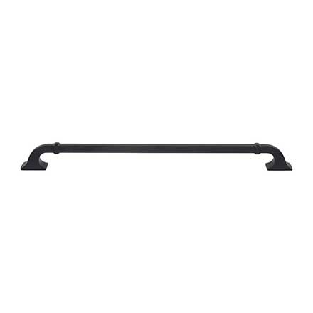 Top Knobs [TK3316BLK] Die Cast Zinc Cabinet Pull Handle - Califon Series - Oversized - Flat Black Finish - 12" C/C - 13 3/8" L