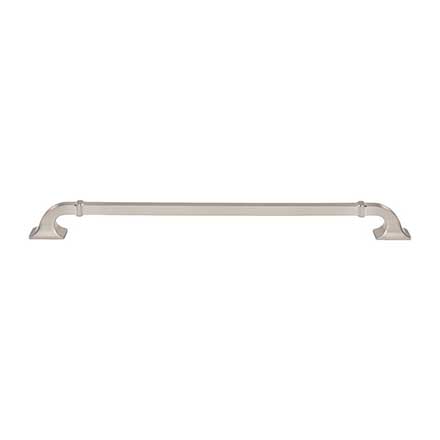 Top Knobs [TK3316BSN] Die Cast Zinc Cabinet Pull Handle - Califon Series - Oversized - Brushed Satin Nickel Finish - 12" C/C - 13 3/8" L