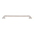 Top Knobs [TK3316BSN] Die Cast Zinc Cabinet Pull Handle - Califon Series - Oversized - Brushed Satin Nickel Finish - 12" C/C - 13 3/8" L