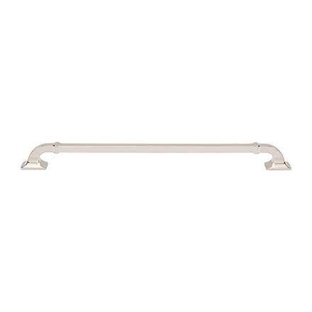 Top Knobs [TK3316PN] Die Cast Zinc Cabinet Pull Handle - Califon Series - Oversized - Polished Nickel Finish - 12" C/C - 13 3/8" L