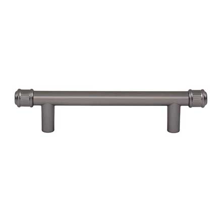 Top Knobs [TK3291AG] Die Cast Zinc Cabinet Pull Handle - Elland Series - Standard Size - Ash Gray Finish - 3 3/4" C/C - 5 3/4" L