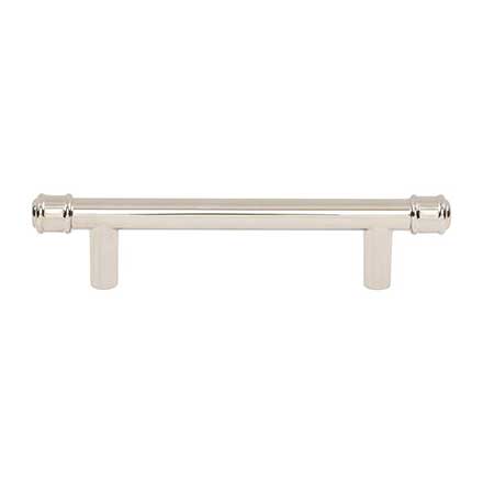 Top Knobs [TK3291PN] Die Cast Zinc Cabinet Pull Handle - Elland Series - Standard Size - Polished Nickel Finish - 3 3/4" C/C - 5 3/4" L