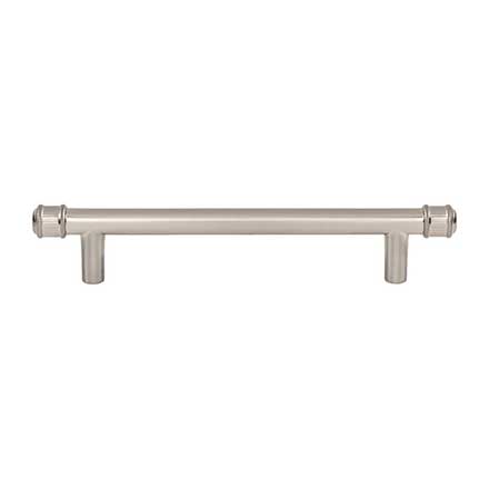 Top Knobs [TK3292BSN] Die Cast Zinc Cabinet Pull Handle - Elland Series - Oversized - Brushed Satin Nickel Finish - 5 1/16" C/C - 7 1/16" L
