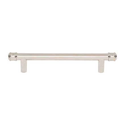 Top Knobs [TK3292PN] Die Cast Zinc Cabinet Pull Handle - Elland Series - Oversized - Polished Nickel Finish - 5 1/16" C/C - 7 1/16" L