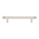 Top Knobs [TK3292PN] Die Cast Zinc Cabinet Pull Handle - Elland Series - Oversized - Polished Nickel Finish - 5 1/16" C/C - 7 1/16" L