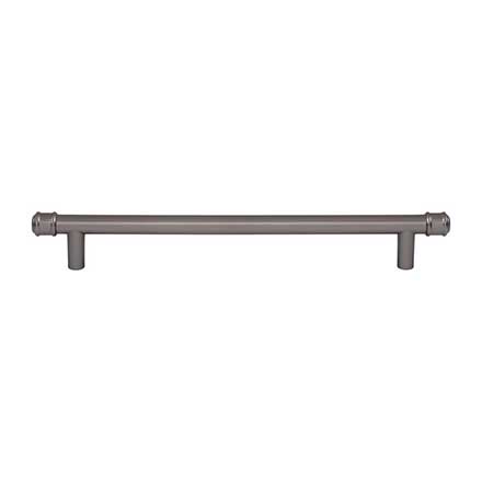 Top Knobs [TK3294AG] Die Cast Zinc Cabinet Pull Handle - Elland Series - Oversized - Ash Gray Finish - 7 9/16" C/C - 9 9/16" L