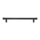Top Knobs [TK3294BLK] Die Cast Zinc Cabinet Pull Handle - Elland Series - Oversized - Flat Black Finish - 7 9/16" C/C - 9 9/16" L