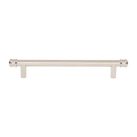Top Knobs [TK3294PN] Die Cast Zinc Cabinet Pull Handle - Elland Series - Oversized - Polished Nickel Finish - 7 9/16" C/C - 9 9/16" L