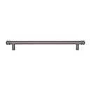 Top Knobs [TK3295AG] Die Cast Zinc Cabinet Pull Handle - Elland Series - Oversized - Ash Gray Finish - 8 13/16" C/C - 10 13/16" L