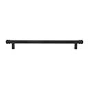 Top Knobs [TK3295BLK] Die Cast Zinc Cabinet Pull Handle - Elland Series - Oversized - Flat Black Finish - 8 13/16" C/C - 10 13/16" L