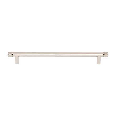 Top Knobs [TK3295PN] Die Cast Zinc Cabinet Pull Handle - Elland Series - Oversized - Polished Nickel Finish - 8 13/16" C/C - 10 13/16" L