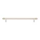 Top Knobs [TK3295PN] Die Cast Zinc Cabinet Pull Handle - Elland Series - Oversized - Polished Nickel Finish - 8 13/16" C/C - 10 13/16" L