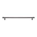 Top Knobs [TK3296AG] Die Cast Zinc Cabinet Pull Handle - Elland Series - Oversized - Ash Gray Finish - 12" C/C - 14" L
