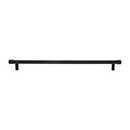 Top Knobs [TK3296BLK] Die Cast Zinc Cabinet Pull Handle - Elland Series - Oversized - Flat Black Finish - 12" C/C - 14" L