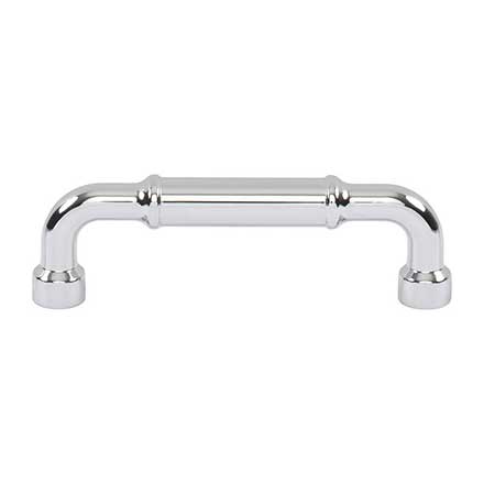 Top Knobs [TK3413PC] Die Cast Zinc Cabinet Pull Handle - Lavington Series - Standard Size - Polished Chrome Finish - 3 3/4" C/C - 4 5/16" L