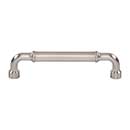 Top Knobs [TK3414BSN] Die Cast Zinc Cabinet Pull Handle - Lavington Series - Oversized - Brushed Satin Nickel Finish - 5 1/16" C/C - 5 5/8" L