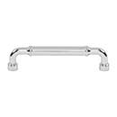 Top Knobs [TK3414PC] Die Cast Zinc Cabinet Pull Handle - Lavington Series - Oversized - Polished Chrome Finish - 5 1/16" C/C - 5 5/8" L