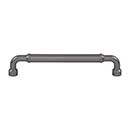 Top Knobs [TK3415AG] Die Cast Zinc Cabinet Pull Handle - Lavington Series - Oversized - Ash Gray Finish - 6 5/16" C/C - 6 7/8" L