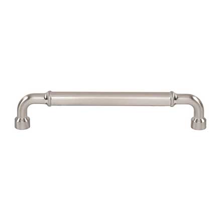 Top Knobs [TK3415BSN] Die Cast Zinc Cabinet Pull Handle - Lavington Series - Oversized - Brushed Satin Nickel Finish - 6 5/16" C/C - 6 7/8" L