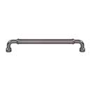 Top Knobs [TK3416AG] Die Cast Zinc Cabinet Pull Handle - Lavington Series - Oversized - Ash Gray Finish - 7 9/16" C/C - 8 1/8" L