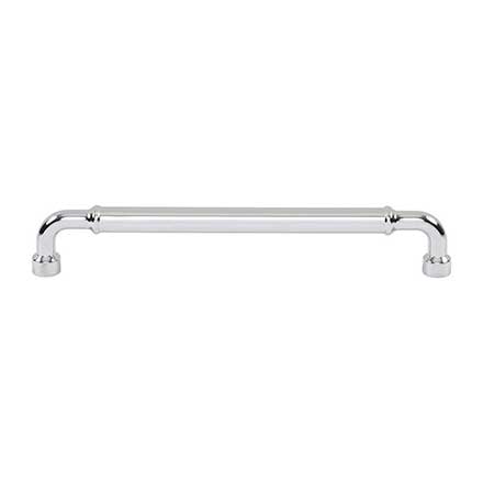 Top Knobs [TK3416PC] Die Cast Zinc Cabinet Pull Handle - Lavington Series - Oversized - Polished Chrome Finish - 7 9/16" C/C - 8 1/8" L