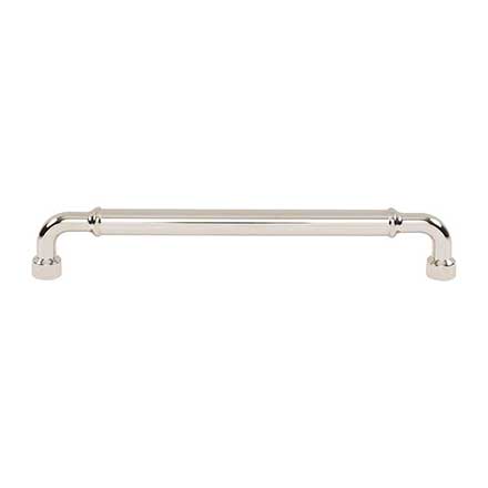 Top Knobs [TK3416PN] Die Cast Zinc Cabinet Pull Handle - Lavington Series - Oversized - Polished Nickel Finish - 7 9/16" C/C - 8 1/8" L