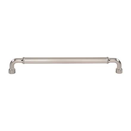 Top Knobs [TK3417BSN] Die Cast Zinc Cabinet Pull Handle - Lavington Series - Oversized - Brushed Satin Nickel Finish - 8 13/16" C/C - 9 3/8" L