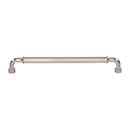 Top Knobs [TK3417BSN] Die Cast Zinc Cabinet Pull Handle - Lavington Series - Oversized - Brushed Satin Nickel Finish - 8 13/16" C/C - 9 3/8" L