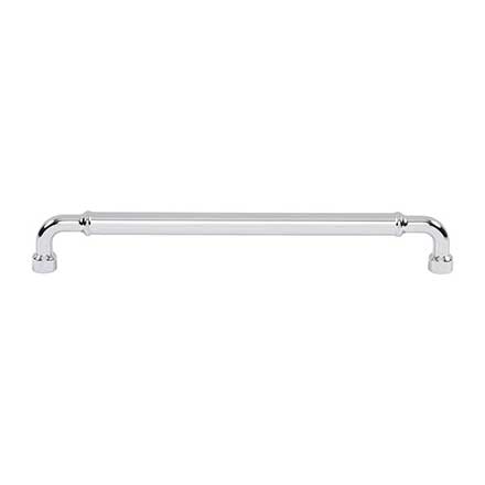 Top Knobs [TK3417PC] Die Cast Zinc Cabinet Pull Handle - Lavington Series - Oversized - Polished Chrome Finish - 8 13/16" C/C - 9 3/8" L
