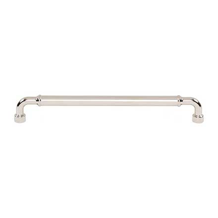 Top Knobs [TK3417PN] Die Cast Zinc Cabinet Pull Handle - Lavington Series - Oversized - Polished Nickel Finish - 8 13/16" C/C - 9 3/8" L