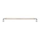 Top Knobs [TK3418PN] Die Cast Zinc Cabinet Pull Handle - Lavington Series - Oversized - Polished Nickel Finish - 12" C/C - 12 9/16" L