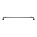 Top Knobs [TK3419AG] Die Cast Zinc Cabinet Pull Handle - Lavington Series - Oversized - Ash Gray Finish - 18" C/C - 18 9/16" L