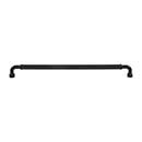 Top Knobs [TK3419BLK] Die Cast Zinc Cabinet Pull Handle - Lavington Series - Oversized - Flat Black Finish - 18" C/C - 18 9/16" L