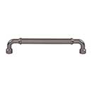 Top Knobs [TK3404AG] Die Cast Zinc Cabinet Pull Handle - Pemberton Series - Oversized - Ash Gray Finish - 6 5/16" C/C - 6 7/8" L
