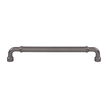 Top Knobs [TK3405AG] Die Cast Zinc Cabinet Pull Handle - Pemberton Series - Oversized - Ash Gray Finish - 7 9/16" C/C - 8 1/8" L
