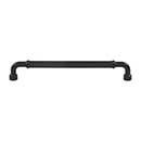 Top Knobs [TK3405BLK] Die Cast Zinc Cabinet Pull Handle - Pemberton Series - Oversized - Flat Black Finish - 7 9/16" C/C - 8 1/8" L