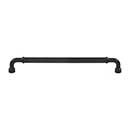 Top Knobs [TK3406BLK] Die Cast Zinc Cabinet Pull Handle - Pemberton Series - Oversized - Flat Black Finish - 8 13/16" C/C - 9 3/8" L