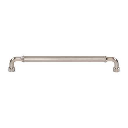 Top Knobs [TK3406BSN] Die Cast Zinc Cabinet Pull Handle - Pemberton Series - Oversized - Brushed Satin Nickel Finish - 8 13/16" C/C - 9 3/8" L