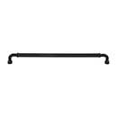 Top Knobs [TK3407BLK] Die Cast Zinc Cabinet Pull Handle - Pemberton Series - Oversized - Flat Black Finish - 12" C/C - 12 9/16" L