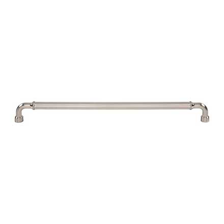 Top Knobs [TK3407BSN] Die Cast Zinc Cabinet Pull Handle - Pemberton Series - Oversized - Brushed Satin Nickel Finish - 12" C/C - 12 9/16" L