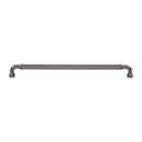 Top Knobs [TK3408AG] Die Cast Zinc Cabinet Pull Handle - Pemberton Series - Oversized - Ash Gray Finish - 18" C/C - 18 9/16" L