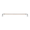 Top Knobs [TK3408PN] Die Cast Zinc Cabinet Pull Handle - Pemberton Series - Oversized - Polished Nickel Finish - 18" C/C - 18 9/16" L