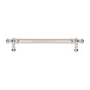Top Knobs [TK3303PN] Die Cast Zinc Cabinet Pull Handle - Wetherby Series - Oversized - Polished Nickel Finish - 6 5/16" C/C - 7 7/8" L