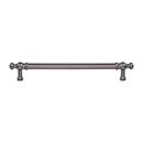 Top Knobs [TK3304AG] Die Cast Zinc Cabinet Pull Handle - Wetherby Series - Oversized - Ash Gray Finish - 7 9/16" C/C - 9 1/8" L